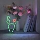 Cactus Neon Sign for Desert Themes