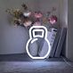 Weights Neon Sign for Fitness Studios