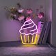 Cupcake Neon Sign for Bakeries