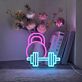 Weights Neon Sign for Gyms