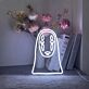 No Face Neon Sign for Anime Fans