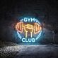 Gym Club Neon Sign for Fitness Centers