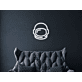 Astronaut Helmet Outline LED Neon Sign for Space Rooms
