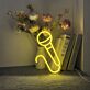 Microphone Neon Sign Perfect for music lovers and home studios