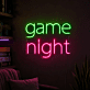 Game Night Neon Sign Perfect for game rooms and family fun nights
