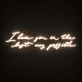 I Love You Neon Sign Express your love with this charming sign