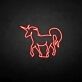 Prancing Unicorn LED Neon Sign