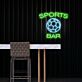 Sports Bar with Soccer Ball LED Neon Sign