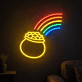 Pot Of Gold Neon Sign Add a lucky touch to your decor
