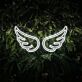 Angel Wings Neon Sign Add a touch of angelic beauty to your space