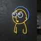 Derpy Morty Neon Sign Add a fun touch to your decor
