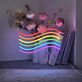 Rainbow Flag Neon Sign Celebrate diversity and pride