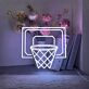 Basketball Net Neon Sign Perfect for sports bars and game rooms