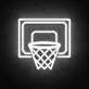 Basketball Net Neon Sign Perfect for sports bars and game rooms