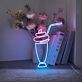 Milk Shake Bar Neon Sign Perfect for cafes and diners