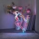 Football Player Neon Sign Great for sports fans