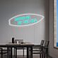 Catch Me by the Sea Surfboard Outline LED Neon Sign