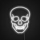 Simple Skull Outline LED Neon Sign