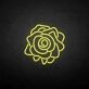 Spiral Rose Bloom LED Neon Sign
