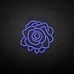 Spiral Rose Bloom LED Neon Sign