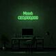 Mood: CEO,000,000 Narrow Lettering LED Neon Sign
