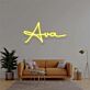 Ava Script LED Neon Sign