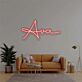 Ava Script LED Neon Sign
