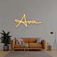 Ava Script LED Neon Sign