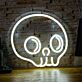 Skull LED Neon Sign for Halloween