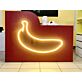 Banana Outline LED Neon Sign