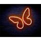 Asymmetrical Butterfly Outline LED Neon Sign