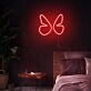 Symmetrical Four-Wing Butterfly LED Neon Sign