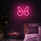 Symmetrical Four-Wing Butterfly LED Neon Sign