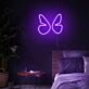 Symmetrical Four-Wing Butterfly LED Neon Sign