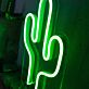 Brighten up your bar, storefront, or wedding ambiance with the vibrant Cactus Ultra-Bright LED Neon Sign.
