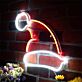 Santa Hat with Long Tip LED Neon Sign