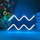 Aquarius Zodiac Symbol LED Neon Sign