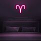 Aries Zodiac Symbol LED Neon Sign