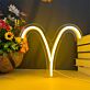 Aries Zodiac Symbol LED Neon Sign