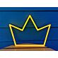 Three-Point Crown Outline LED Neon Sign