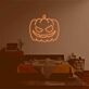Grinning Jack-o-Lantern LED Neon Sign