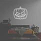 Grinning Jack-o-Lantern LED Neon Sign