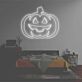 Triangle-Eyed Jack-o-Lantern LED Neon Sign