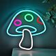 Round-Cap Spotted Mushroom LED Neon Sign