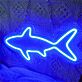 Shark Outline LED Neon Sign