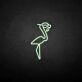 Flamingo with Hat LED Neon Sign