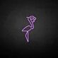 Flamingo with Hat LED Neon Sign