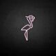 Flamingo with Hat LED Neon Sign