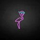 Flamingo with Hat LED Neon Sign