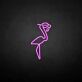 Flamingo with Hat LED Neon Sign